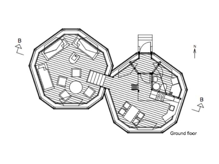 Arctic-cottage-two-levels-ground-floor